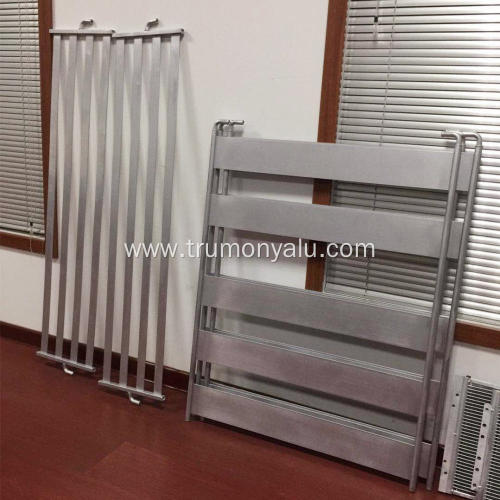 Aluminum Extrusions Water Cooling Plate For Heat Exchanger